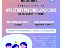 Warsztaty psychologiczne dla młodzieży