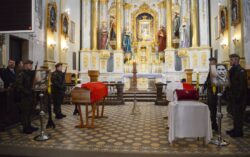 Uroczystości pogrzebowe śp. Edwarda Czekańskiego „Jaskółki” oraz podporucznika Edmunda Sawczyna „Pumy”